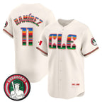 C.Guardians #11 Jose Ramirez Cream Mexico Vapor Premier Limited Stitched Jersey