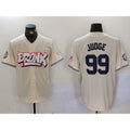 NY.Yankees #99 Aaron Judge Cream Limited 2 Stitched  Jersey