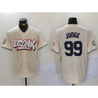 NY.Yankees #99 Aaron Judge Cream Limited 2 Stitched  Jersey