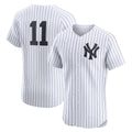 NY.Yankees #11 Anthony Volpe White Home Elite Jersey