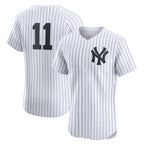 NY.Yankees #11 Anthony Volpe White Home Elite Jersey