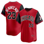 CW.Sox #23 Andrew Benintendi Red-Black 2025 City Connect Limited Player Jersey