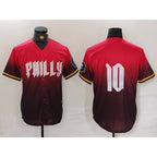 P.Phillies #10 J.T. Realmuto Red 2024 City Connect Limited 2 Stitched Jersey