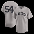 NY.Yankees #54 Max Fried Gray Road Limited 2 Player Jersey