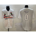 St. Louis Cardinals #0 Masyn Winn White Cool Base Stitched Jersey