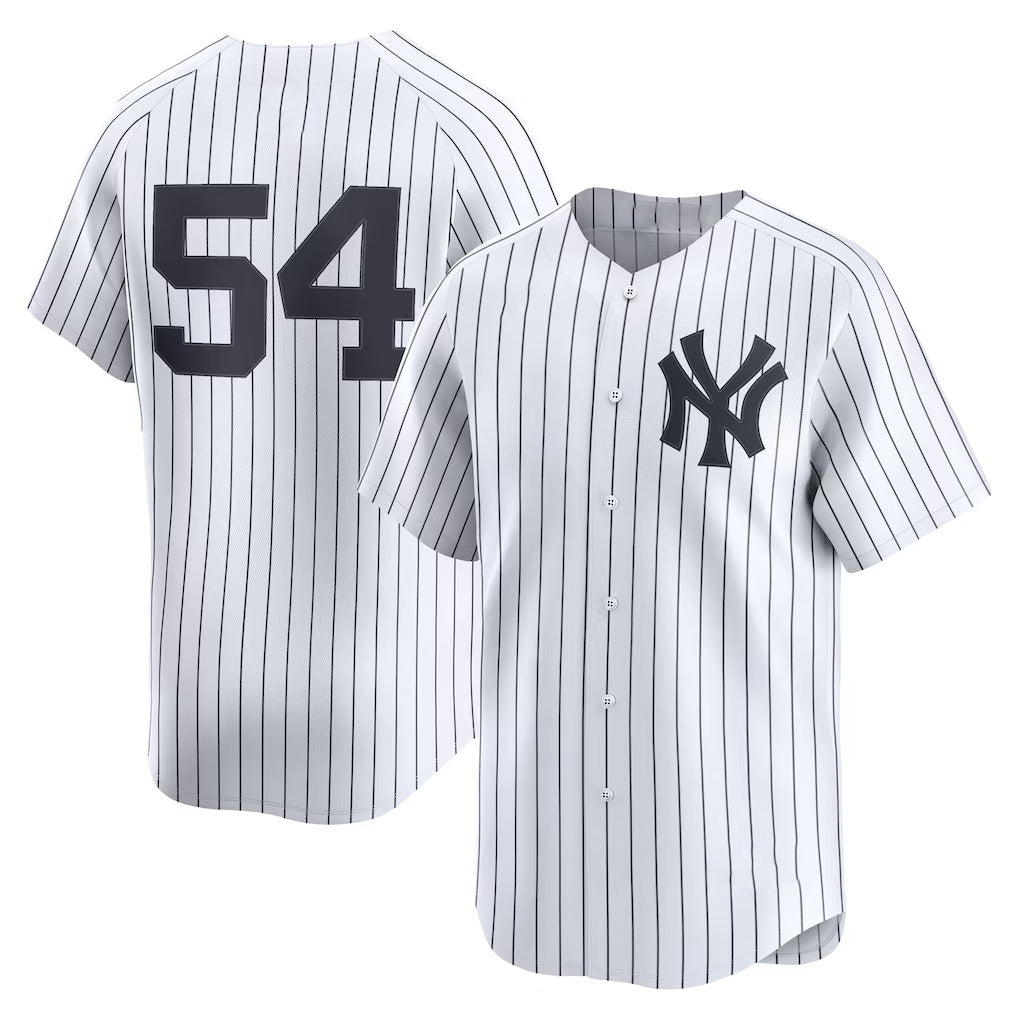 NY.Yankees #54 Max Fried White Home Limited Player Jersey