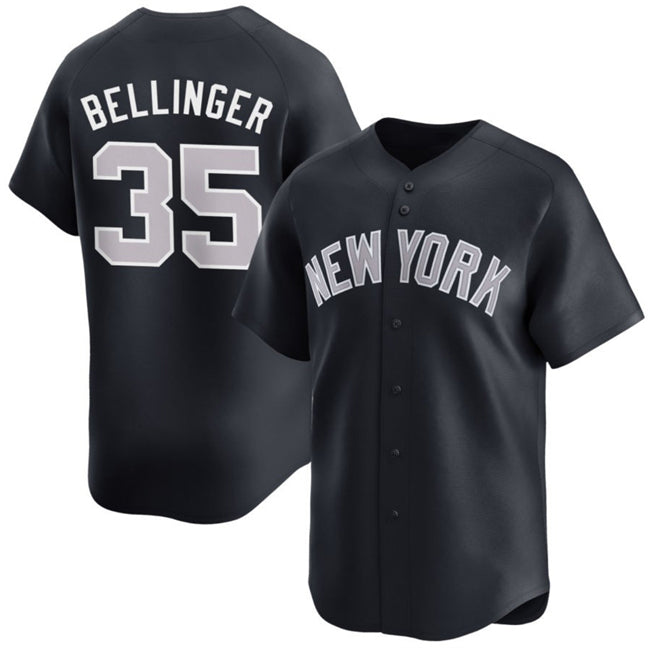 NY.Yankees #35 Cody Bellinger Navy 2024 Alternate Limited Stitched Jersey
