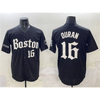 BR.Sox #16 Jarren Duran Black Gothic Vapor Limited Stitched Jersey