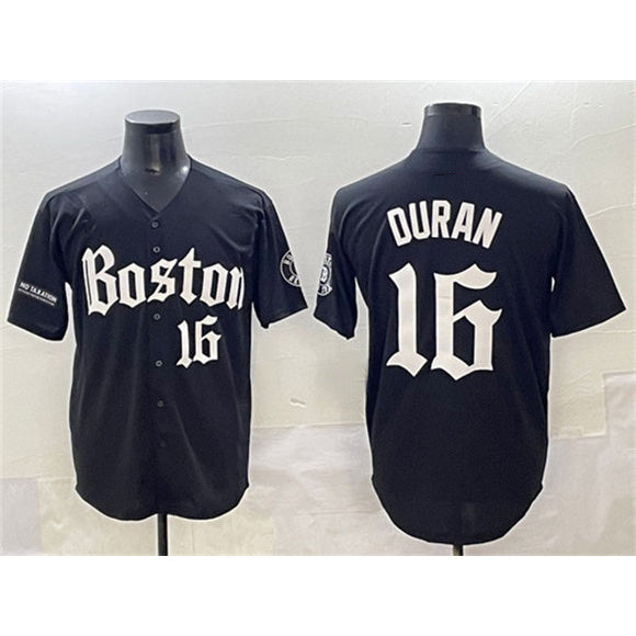 BR.Sox #16 Jarren Duran Black Gothic Vapor Limited Stitched Jersey