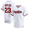 C.Guardians #23 Bo Naylor White Home Limited Player Jersey