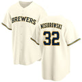 M.Brewers #32 Jacob Misiorowski Cream 2025 Stitched Jersey