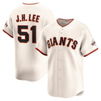 SF.Giants #51 Jung Hoo Lee Cream Home Limited Player Jersey