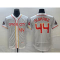 H.Astros #44 Yordan Alvarez Number White 2023 City Connect Flex Base 2 Stitched Jersey