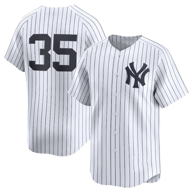 NY.Yankees #35 Cody Bellinger White 2024 Home Limited With Name Stitched Jersey