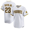 SD.Padres #23 Fernando Tatis Jr. White Home Limited Player Jersey