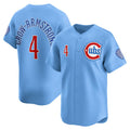 C.Cubs #4 Pete Crow-Armstrong Light Blue Alternate Limited Player Jersey