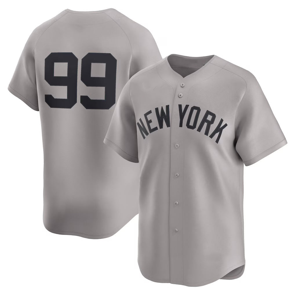 NY.Yankees #99 Aaron Judge Gray Road Limited Player Jersey