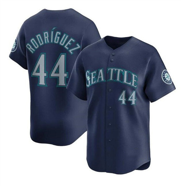 S.Mariners #44 Julio rodriguez Navy Limited Stitched  Jersey