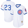 C.Cubs #23 Ryne Sandberg White Cooperstown Collection 1987 Authentic Player Jersey