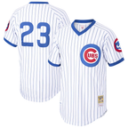 C.Cubs #23 Ryne Sandberg White Cooperstown Collection 1987 Authentic Player Jersey