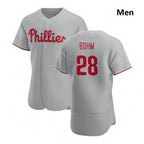 P.Phillies #28 Alec Bohm Gray Road 2020 Authentic Player Jersey