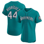 S.Mariners #44 Julio rodriguez Teal Alternate Elite Jersey