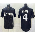 A.Diamondback #4 Ketel Marte Black Vapor Premier Limited Stitched  Jersey