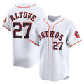 H.Astros #27 Jose Altuve White Home Limited Player Jersey