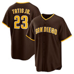 SD.Padres #23 Fernando Tatis Jr. Brown Alternate Replica Player Jersey