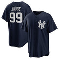 NY.Yankees #99 Aaron Judge Navy Big & Tall Alternate Replica Player Jersey
