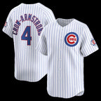 C.Cubs #4 Pete Crow-Armstrong White 150th Anniversary Limited Jersey