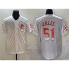 SF.Giants #51 Jung Hoo Lee White City Connect Cool Base Stitched Jersey