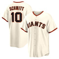 SF.Giants #10 Casey Schmitt Cream Home Replica Jersey