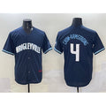 C.Cubs #4 Pete Crow-Armstrong Navy City Connect Stitched Jersey