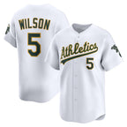 O.Athletics #5 Jacob Wilson White Home Limited Player Jersey