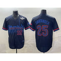 TB.Jays #25 Anthony Santander Navy 2025 World Series City Connect Limited Stitched Jersey