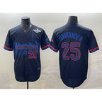 TB.Jays #25 Anthony Santander Navy 2025 World Series City Connect Limited Stitched Jersey