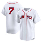 BR.Sox #7 Masataka Yoshida White Home Limited Player Jersey
