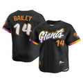 SF.Giants #14 Patrick Bailey Black 2025 City Connect Limited Stitched Jersey