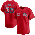 BR.Sox #35 Garrett Crochet Red 2024 Alternate Limited Stitched Jersey