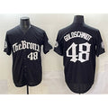 NY.Yankees #48 Paul Goldschmidt Black 'Gothic Legacy Edition' Vapor Premier Limited Stitched Jersey