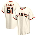 SF.Giants #51 Jung Hoo Lee Cream Home Replica Player Jersey