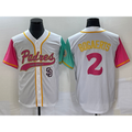 SD.Padres #2 Xander Bogaerts White NEW 2023 City Connect Cool Base 4 Stitched Jersey