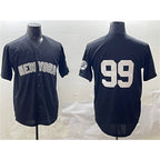 NY.Yankees #99 Aaron Judge Black Cool Base Stitched  Jersey