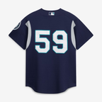 S.Mariners #59 Felix Hernandez Mitchell & Ness Navy Cooperstown Collection Batting Practice Jersey
