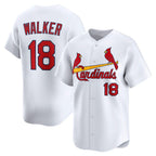 St. Louis Cardinals #18 Jordan Walker White Home Limited Player Jersey