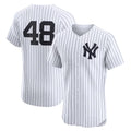 NY.Yankees #48 Paul Goldschmidt White Home Elite Player Jersey