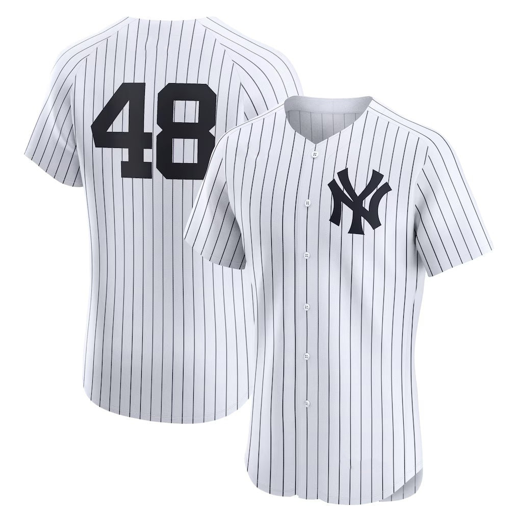 NY.Yankees #48 Paul Goldschmidt White Home Elite Player Jersey