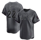 NY.Mets #22 Juan Soto Gray 2024 City Connect Limited Stitched Jersey