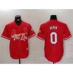 St. Louis Cardinals #0 Masyn Winn Red 2024 City Connect Limited Stitched Jersey